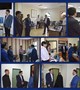 بازدید رئیس دانشگاه علوم پزشکی بم از واحدهای ستادی و معاونت های دانشگاه