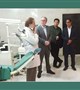 بازدید رئیس دانشگاه علوم پزشکی بم از کلینیک دندانپزشکی شبکه بهداشت ریگان