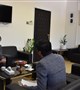 دیدار عمومی دکترعلی رادفررئیس دانشگاه علوم پزشکی بم  باهدف تکریم ارباب رجوع