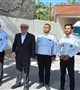 بازدید ریاست دانشگاه و رئیس اورژانس از پایگاه اورژانس کروک در ایام نوروز