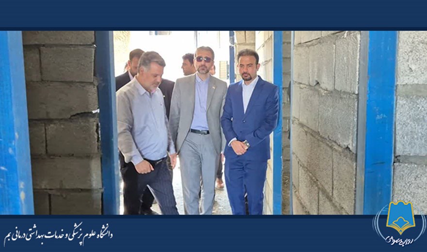 بازدید از پروژه خوابگاه دانشجویی دانشگاه  واقع در ارگ جدید