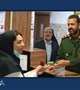 تجلیل فرمانده سپاه بم از پرستاران بیمارستان پاستور به مناسبت ولادت حضرت زینب (س) و روز پرستار