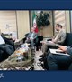 دیدار رئیس دانشگاه علوم پزشکی بم با معاون مدیرعامل بانک رفاه کارگران کشور