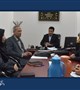 نشست دکتر نجفی با اعضای پدافند غیرعامل دانشگاه علوم پزشکی بم