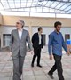 بازدید رئیس دانشگاه از روند پیشرفت پروژه خوابگاه دخترانه ریحانه