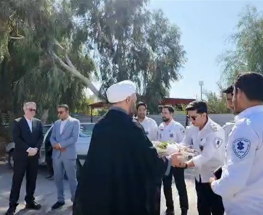 ویدیو گرامیداشت روز پرستار در مرکز اورژانس بم